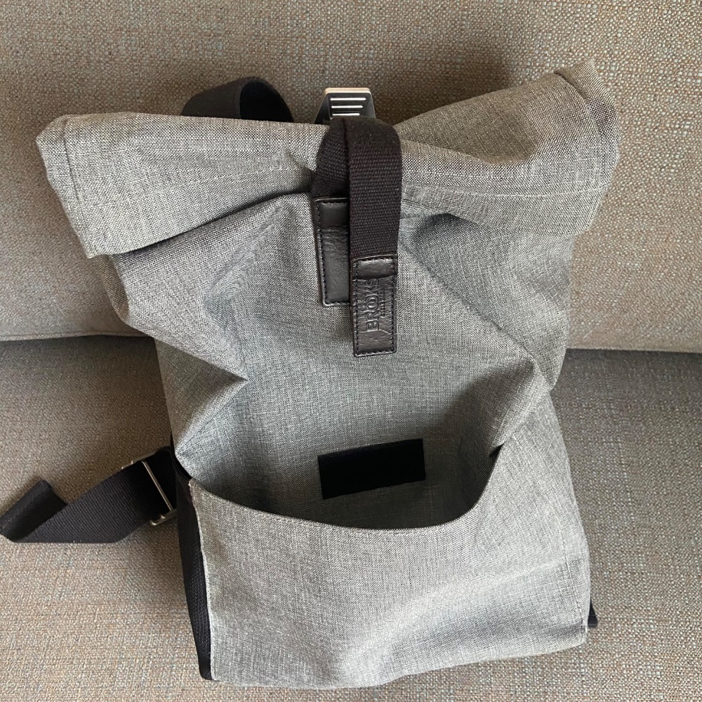 Brooks England Pickwick Tex Nylon Backpack 12L Grey - Picture 10 of 10